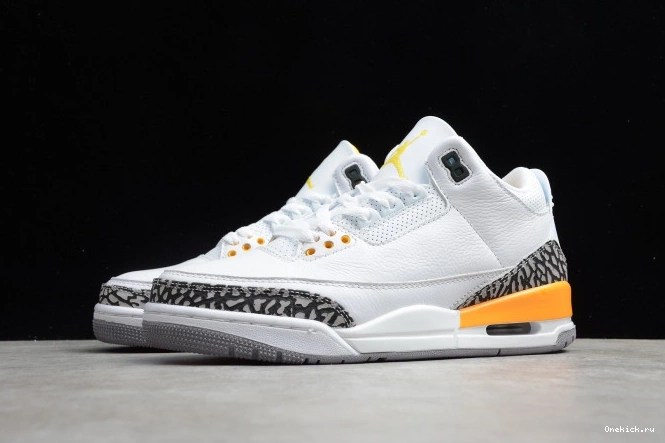 One Kick AIR ORANGE RETRO 3 JORDAN (W) LASER CK9246-108 0713